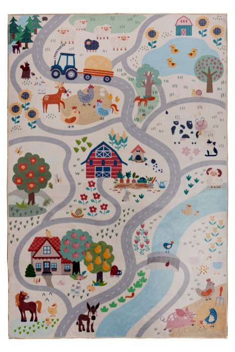 Dětský koberec Magic Kids 108 farmhouse č.1