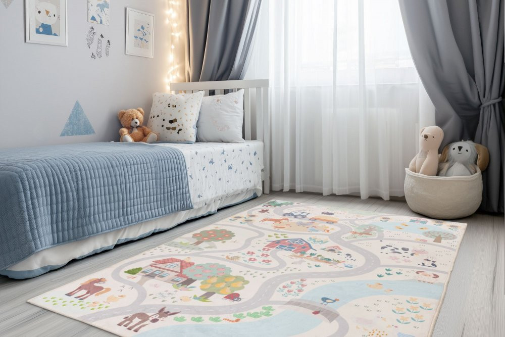 Dětský koberec Magic Kids 108 farmhouse č.3