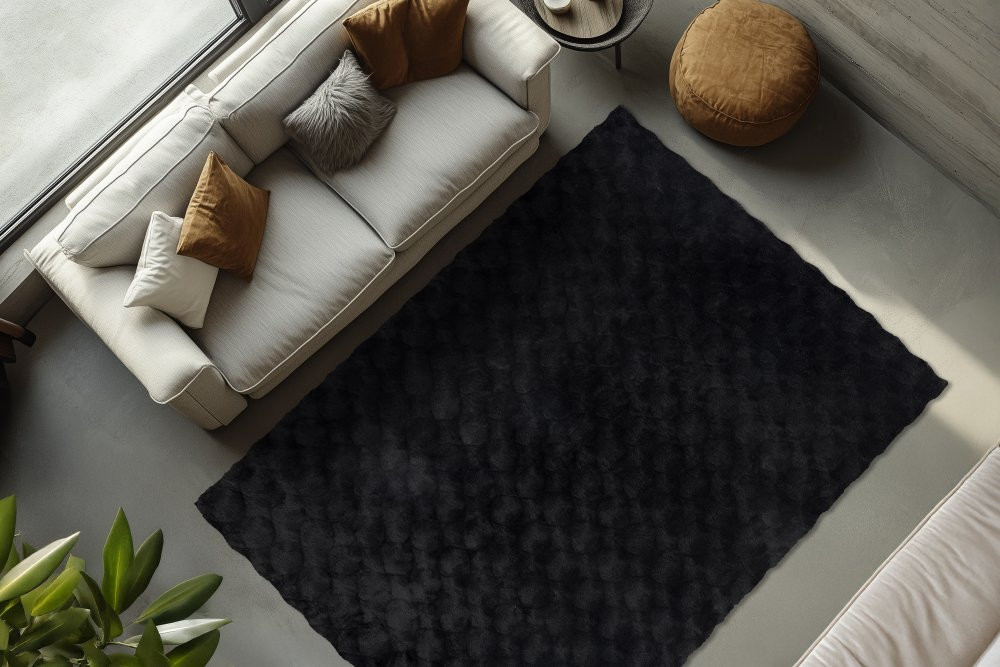 Kusový koberec Diamond Cut 800 anthracite č.1