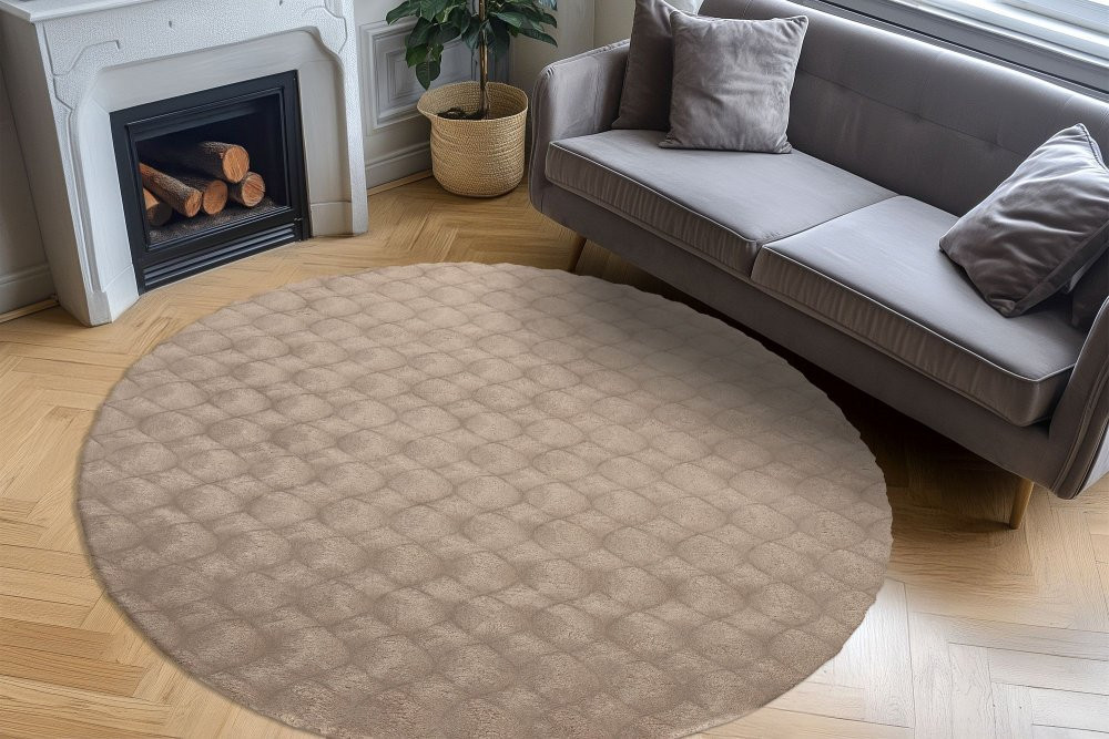 Kusový koberec Diamond Cut 800 taupe č.9