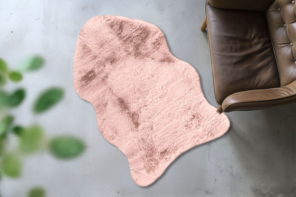 Kusový koberec Infinity shape 201 powder pink č.2