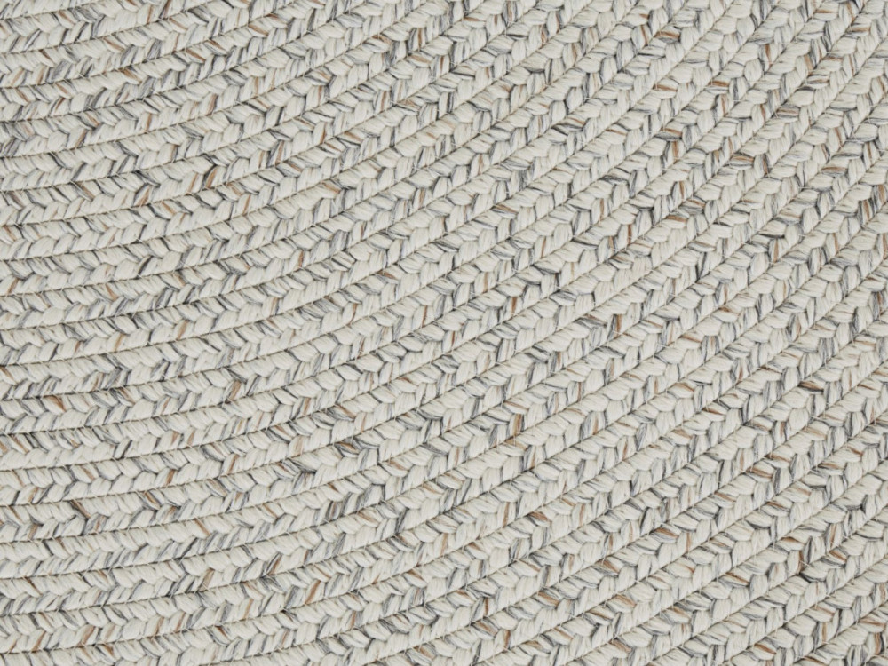 Kusový koberec Braided 105553 Light Melange kruh – na ven i na doma č.4