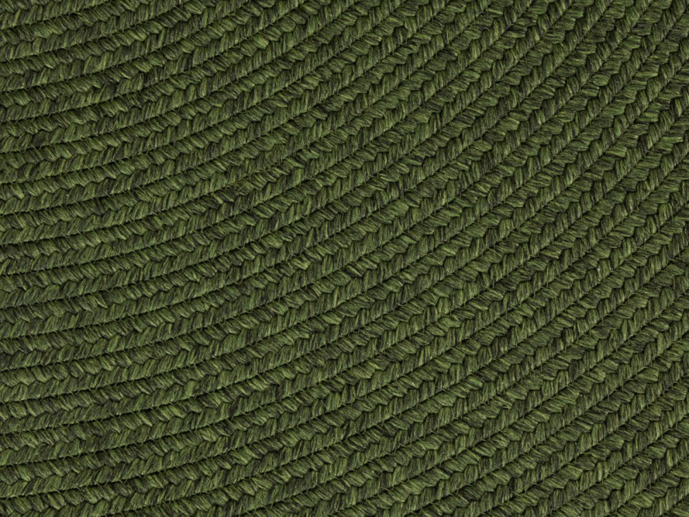 Kusový koberec Braided 105554 Green kruh – na ven i na doma č.4
