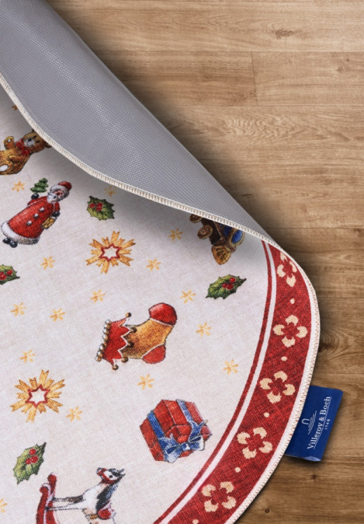 Kusový koberec Villeroy & Boch Toy's delight s potiskem 106192 Red, Multicolor kruh č.3