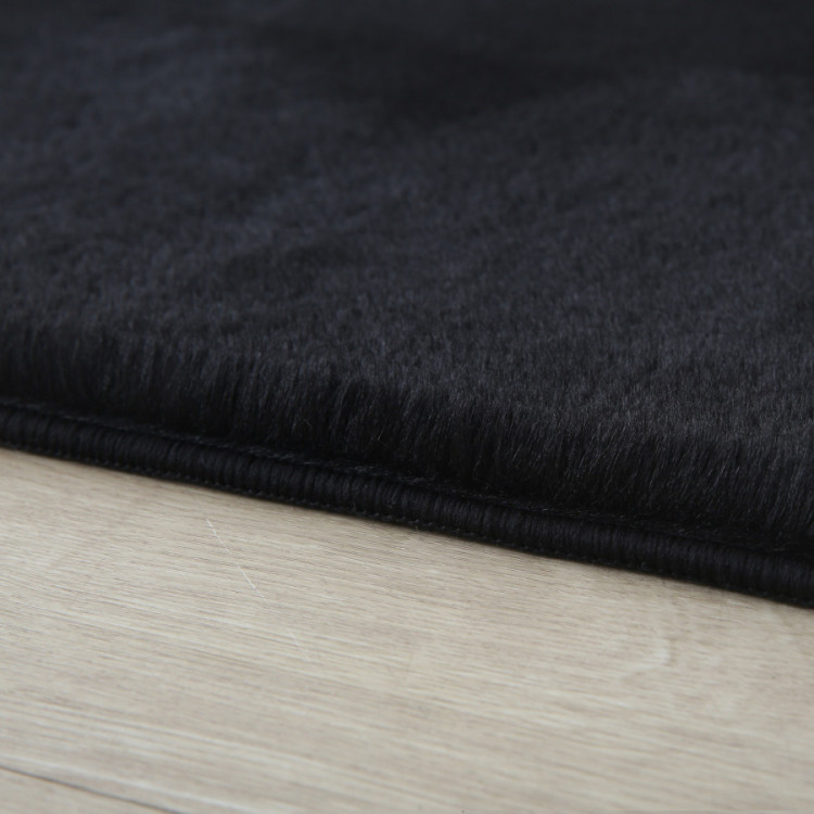 Kusový koberec Pouffy 5100 Black kruh č.2