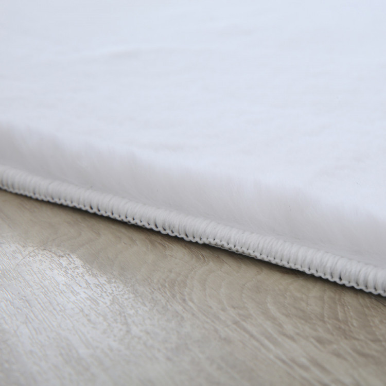 Kusový koberec Pouffy 5100 White kruh č.2
