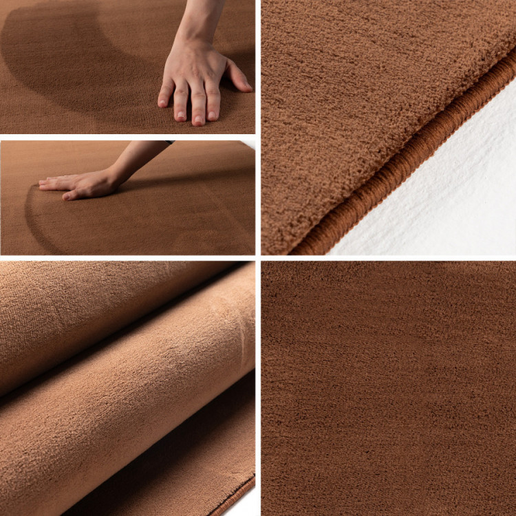Kusový koberec Sky 5400 Brown kruh č.3