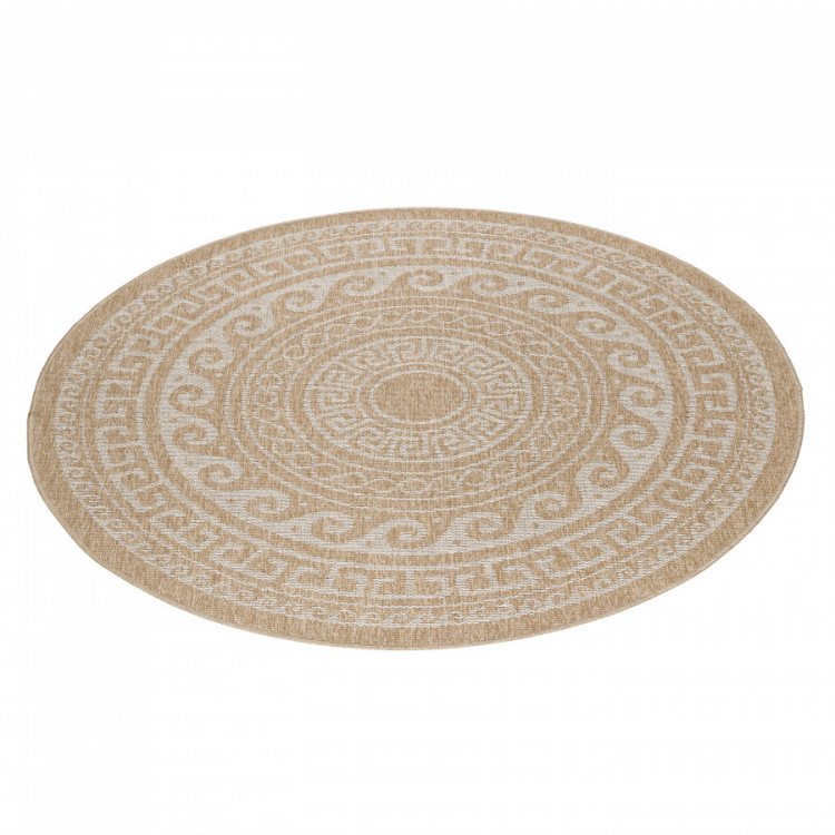 Kusový koberec Comilla 887 Beige kruh č.3