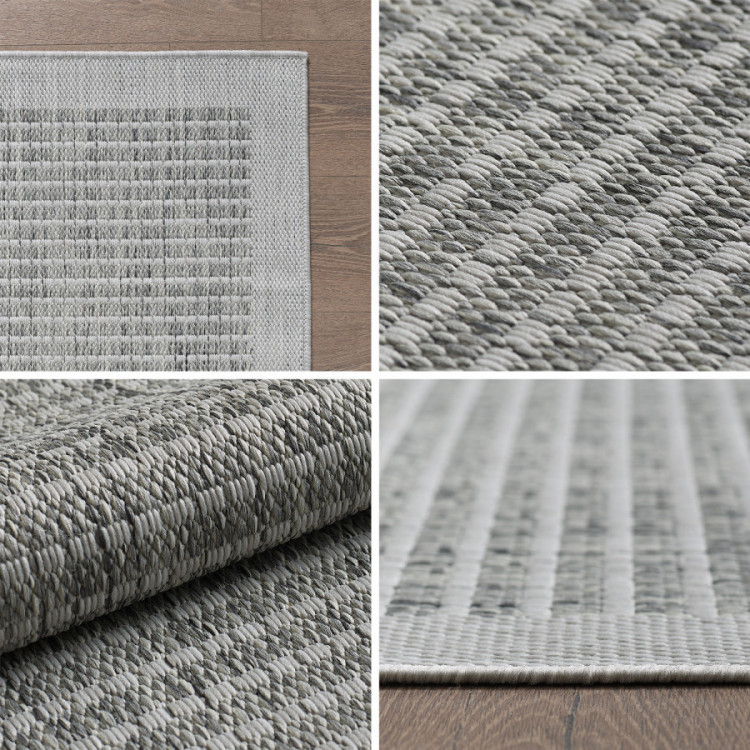 Kusový koberec Giza 1410 Grey kruh č.5
