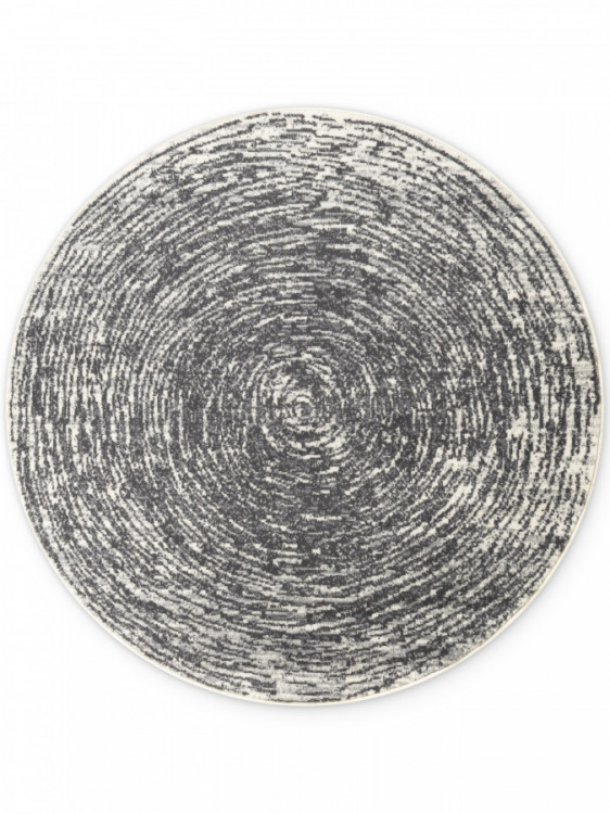 Kusový koberec Gloria Cavallo 106256 Creme Grey kruh č.1