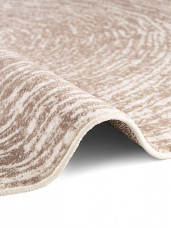 Kusový koberec Gloria Cavallo Creme Beige kruh č.4