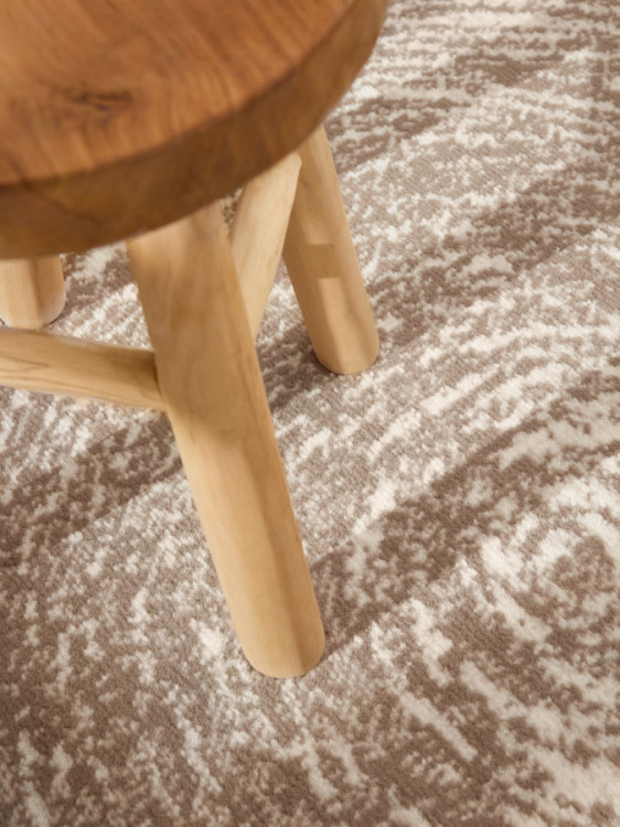 Kusový koberec Gloria Cavallo Creme Beige kruh č.7