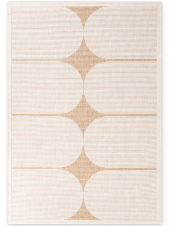 Kusový koberec Duet Bowen Beige/White - na ven i na doma č.1
