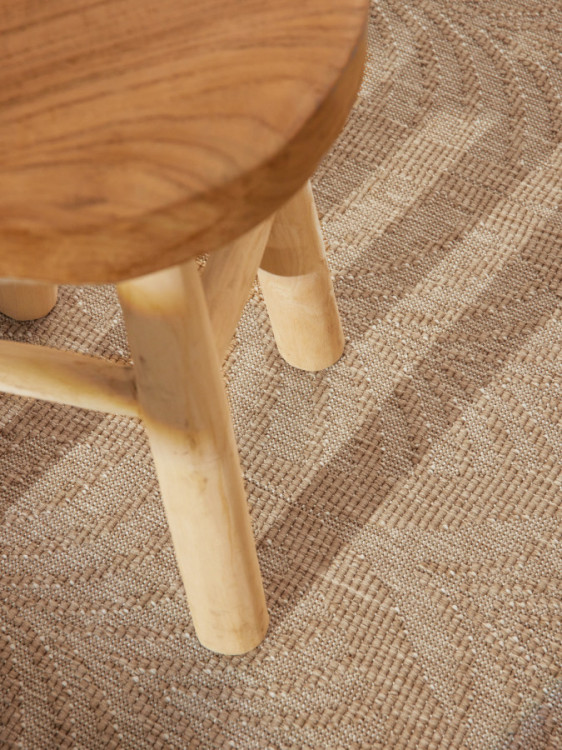 Kusový koberec Duet Liora Beige/White kruh - na ven i na doma č.10
