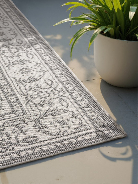 Kusový koberec Duet Kona White/Gray - na ven i na doma č.6