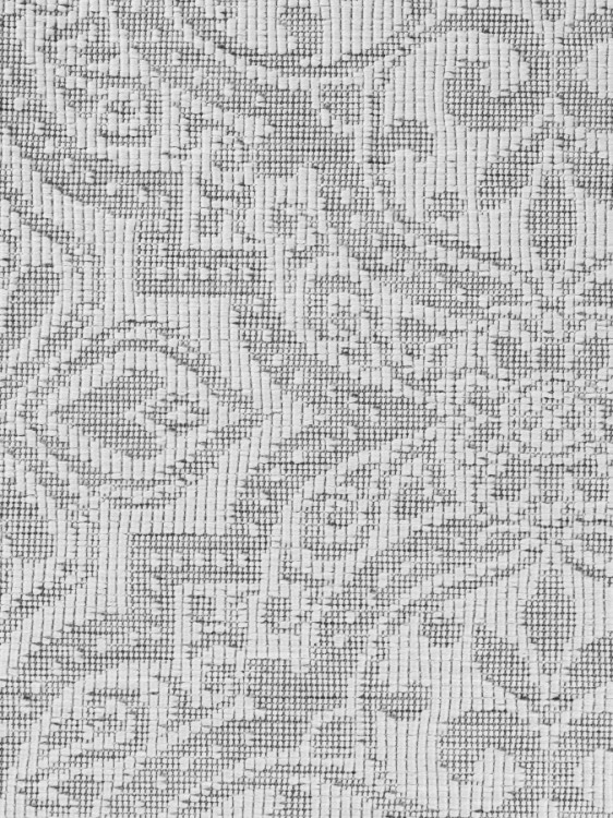Kusový koberec Duet Rosel White/Gray kruh - na ven i na doma č.4