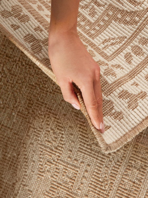Kusový koberec Duet Rosel Beige/White - na ven i na doma č.8