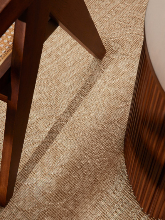 Kusový koberec Duet Rosel Beige/White - na ven i na doma č.9