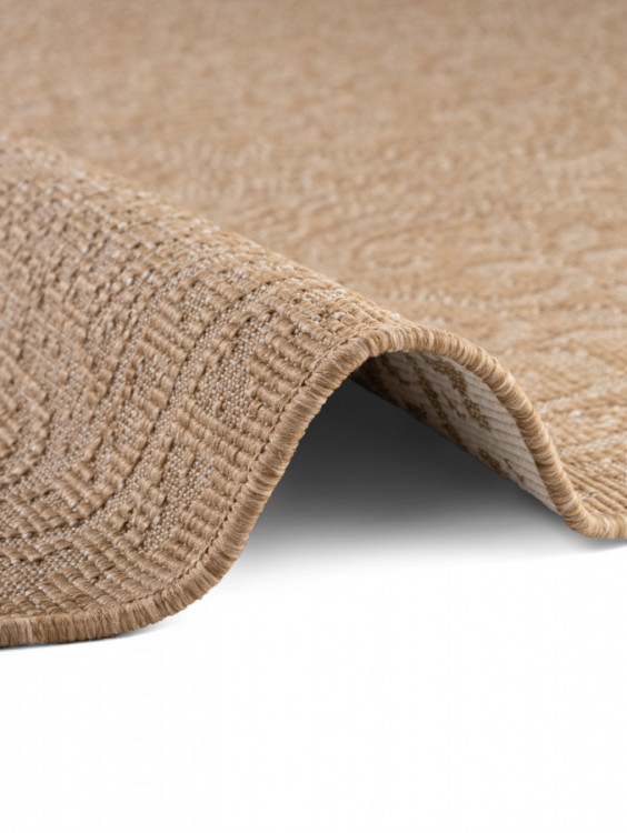 Kusový koberec Duet Rosel Beige/White kruh - na ven i na doma č.7