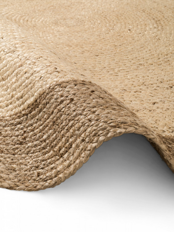 Kusový koberec Jutta Natur Ivory/Grey/Beige kruh č.5