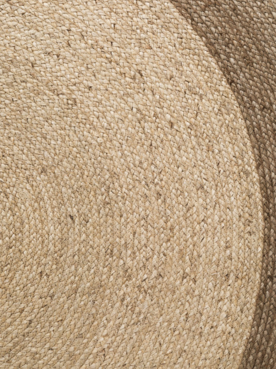 Kusový koberec Jutta Natur Ivory/Grey/Beige kruh č.9