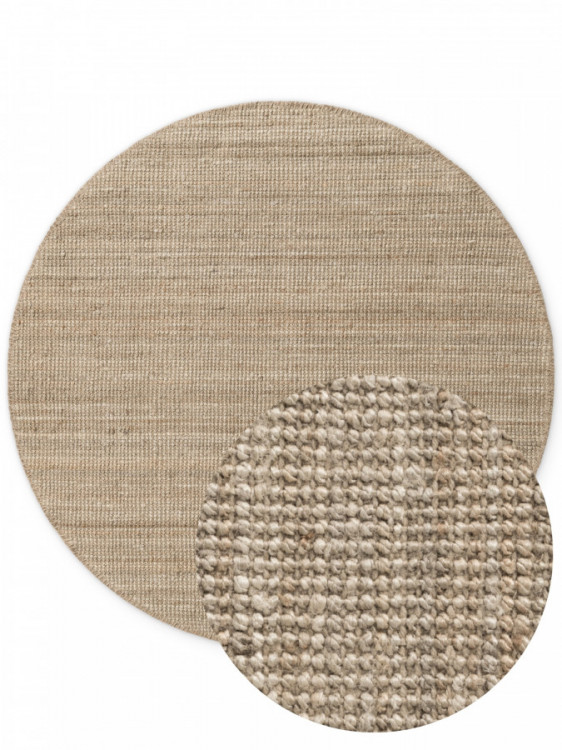 Kusový koberec Jaipur Grey/Brown kruh č.2
