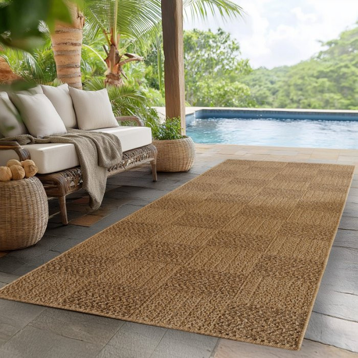Venkovní kusový koberec Timber 1405 beige č.1