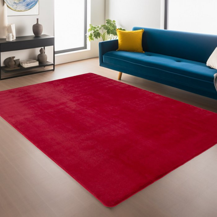 Kusový koberec Joy 1400 red - Kruh 80 cm průměr č.1