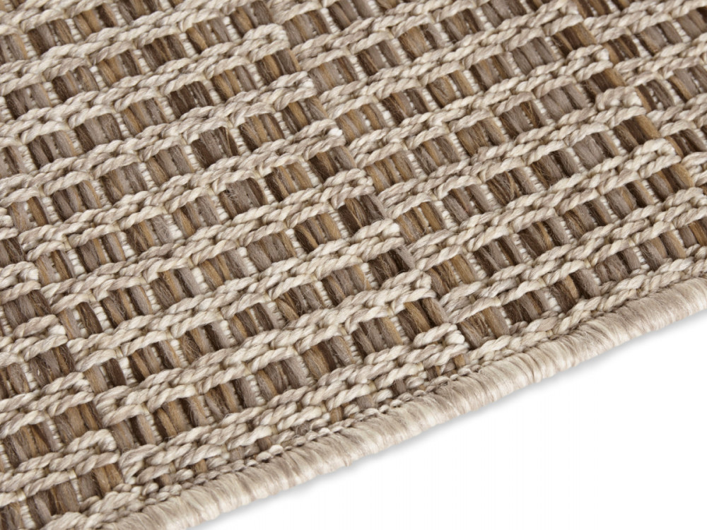 Kusový koberec Brave 103610 Natural Brown z kolekce Elle – na ven i na doma č.5
