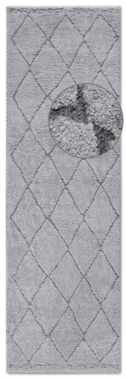Běhoun Gallery 106082 Light Grey z kolekce Elle č.2