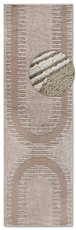 Běhoun Gallery 106087 Beige z kolekce Elle č.2