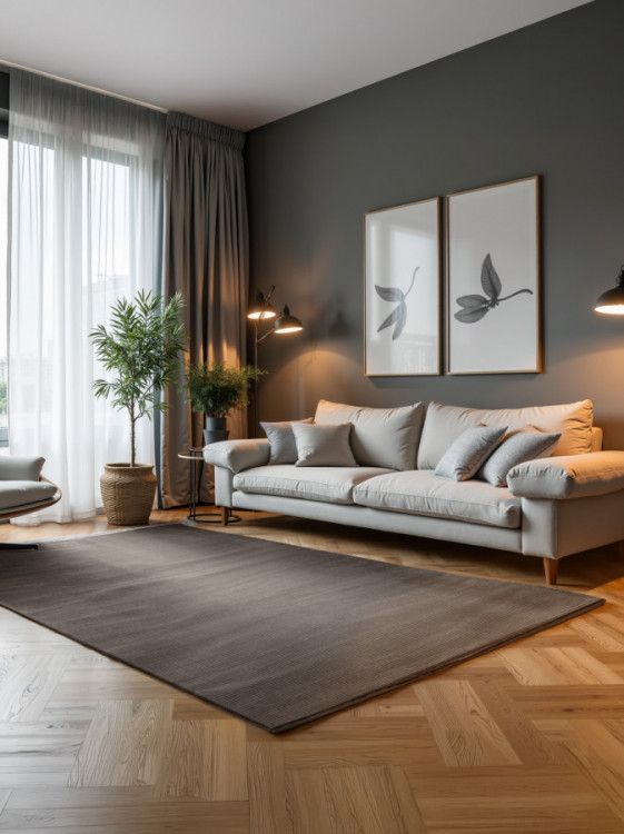 Kusový koberec Perles 106187 Cream Anthracite z kolekce Elle č.6
