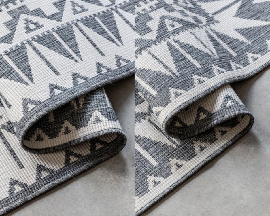 Kusový koberec Gemini 106018 Silver z kolekce Elle – na ven i na doma č.6