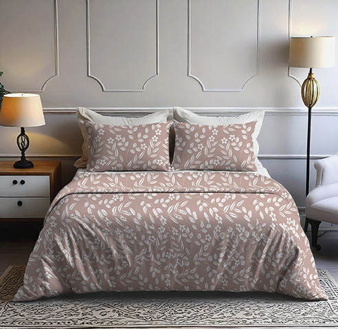 Povlečení krep ROSA CANINA 140x220 a 70x90 cm č.1