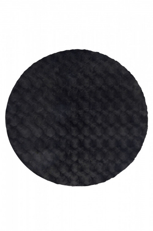 Kusový koberec Diamond Cut 800 Anthrazit kruh č.1