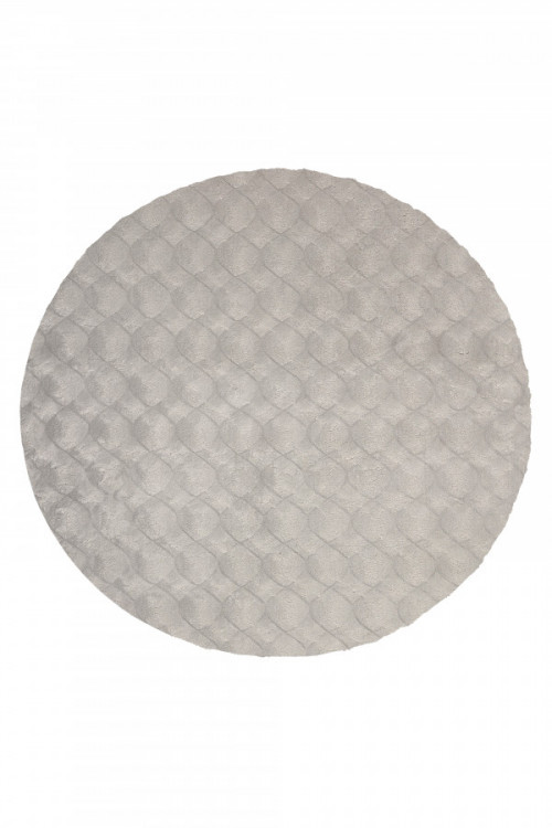 Kusový koberec Diamond Cut 800 Grey kruh č.1