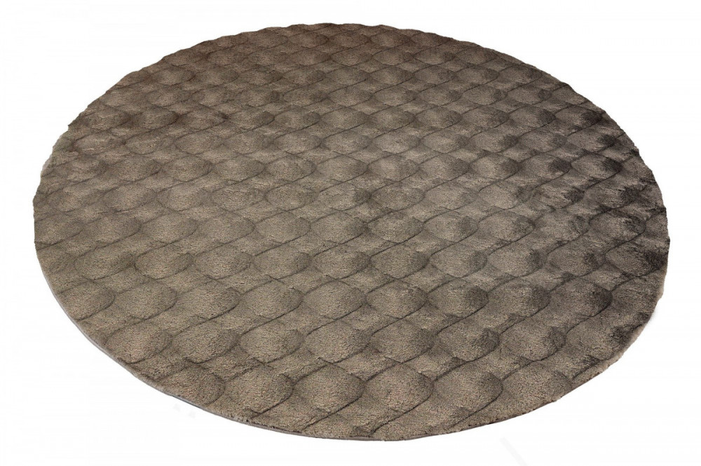 Kusový koberec Diamond Cut 800 Grey kruh č.6