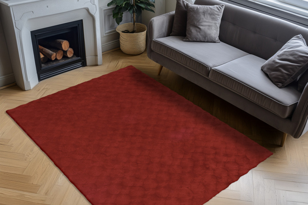Kusový koberec Diamond Cut 800 Red č.3