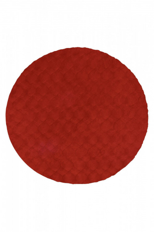 Kusový koberec Diamond Cut 800 Red kruh č.1