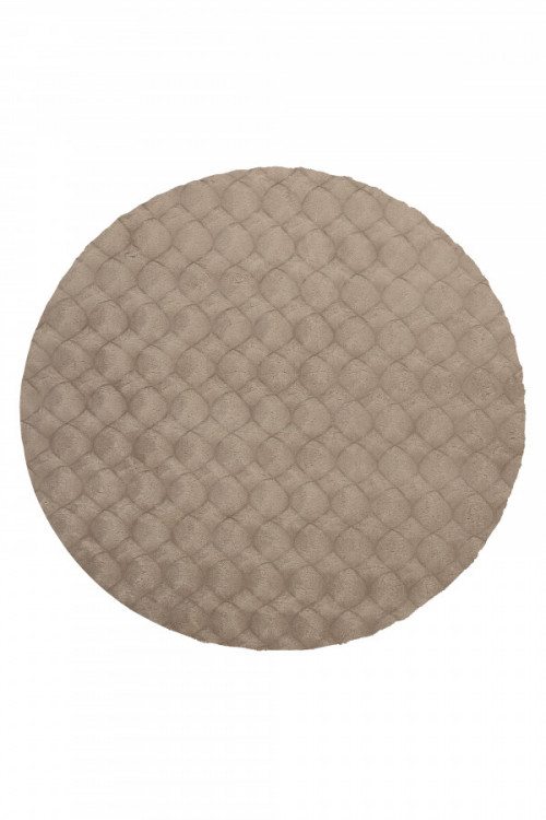 Kusový koberec Diamond Cut 800 Taupe kruh č.1