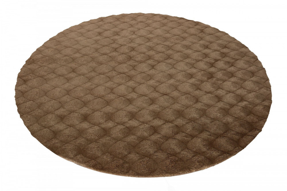 Kusový koberec Diamond Cut 800 Taupe kruh č.6