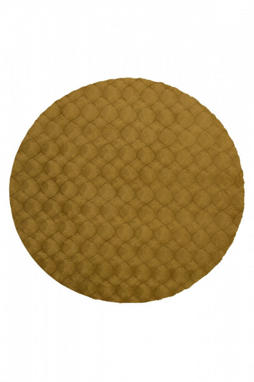 Kusový koberec Diamond Cut 800 Honey kruh č.1