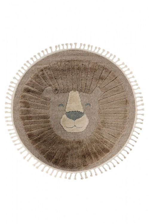 Dětský kusový koberec My Fano 399 Lion kruh č.1