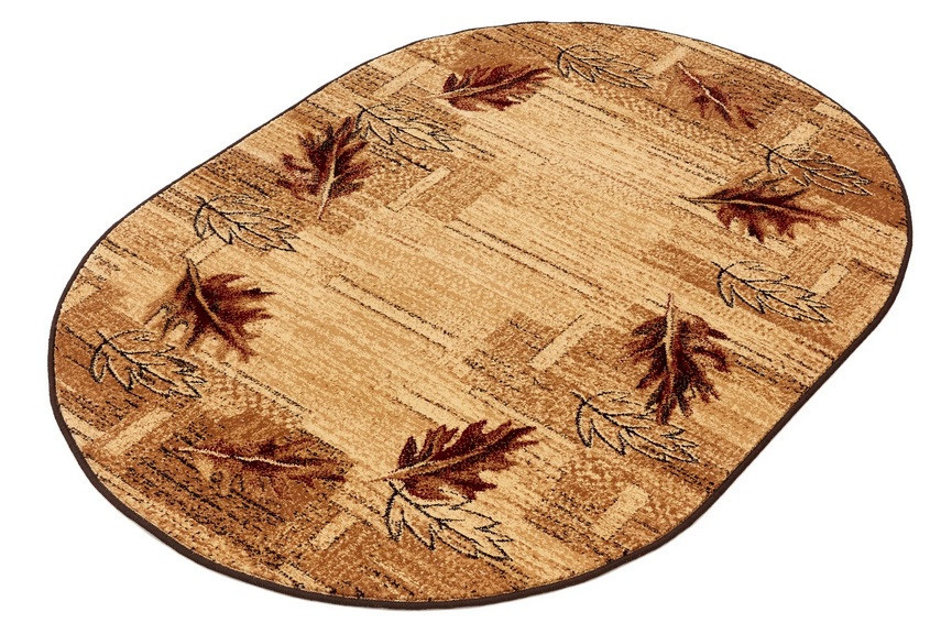 Kusový koberec Standard Olsza beige, ovál č.1