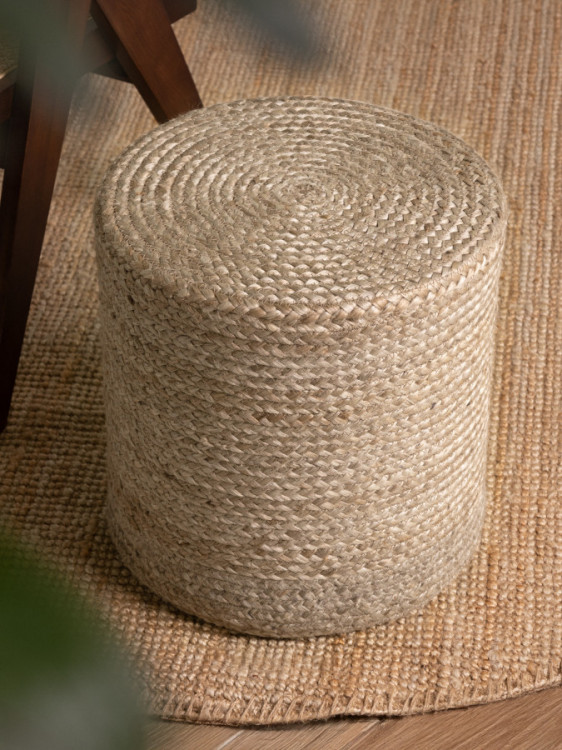 Sedací vak JUTTA POUF 106235 Beige/Grey č.4