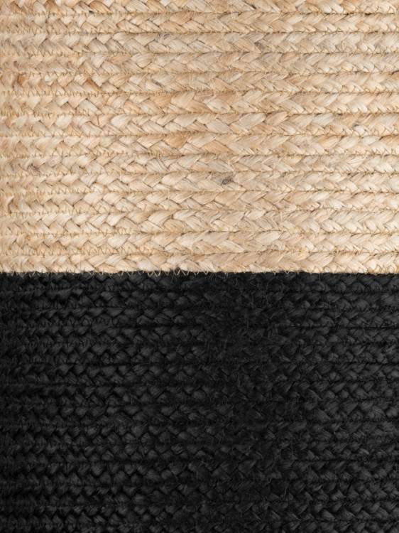 Sedací vak JUTTA POUF 106237 Beige/Black č.8