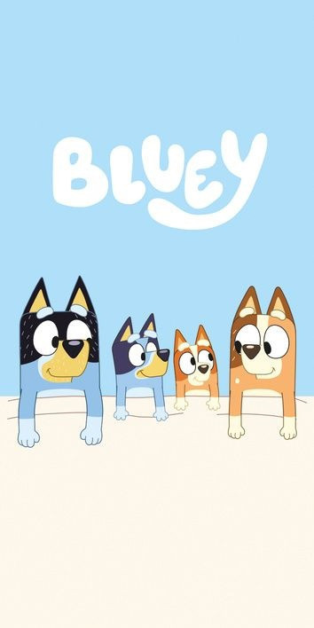 Dětská osuška BLUEY 70x140 cm č.1