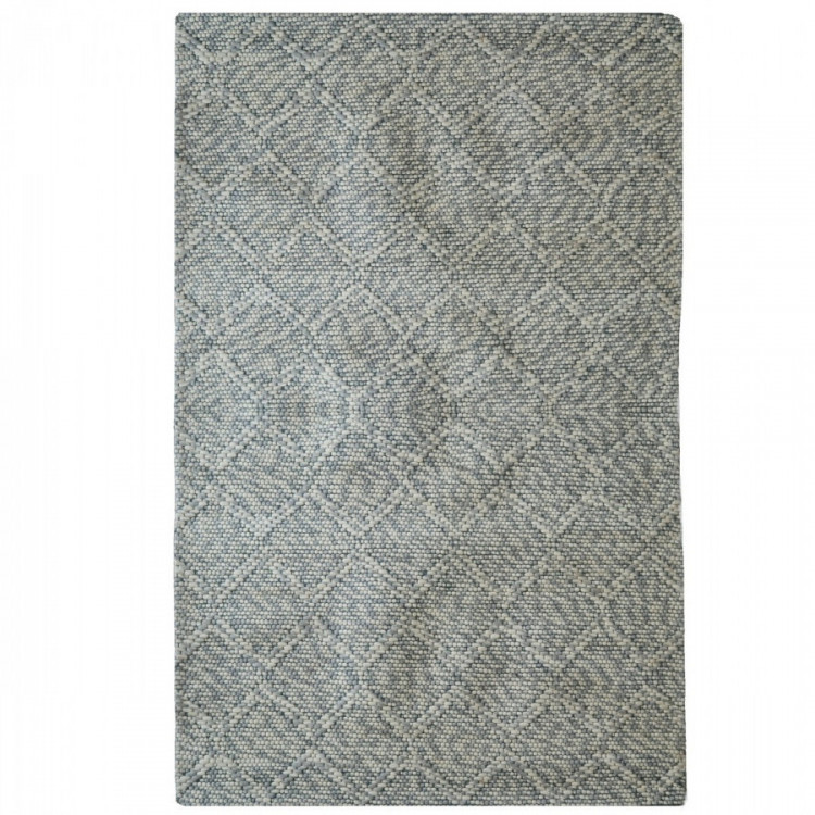 Kusový ručně tkaný koberec Woolen 4 Grey č.1