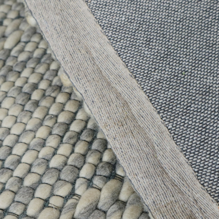 Kusový ručně tkaný koberec Woolen 4 Grey č.6