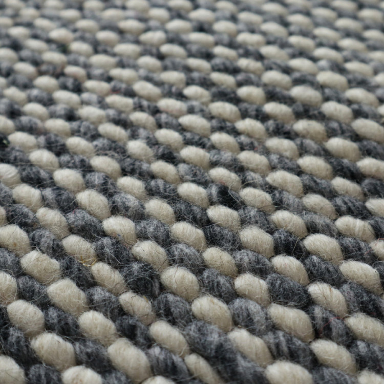 Kusový ručně tkaný koberec Woolen 2 Grey č.5